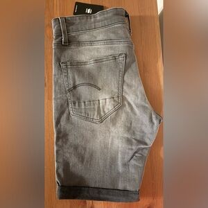 G-Star Slim Fit Gray Men's Jean shorts (brand new)